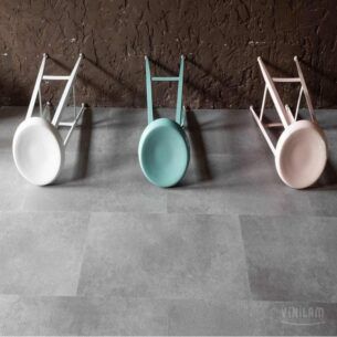 Виниловые полы Vinilam Ceramo Stone 61609 Цемент