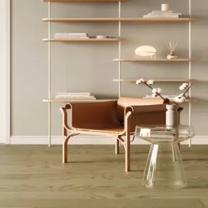 Кварцевый паркет Quartz Parquet Классик Дуб Флэт Уайт 1258-55